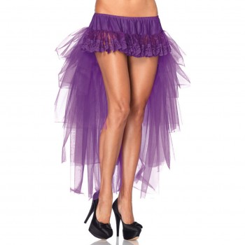 Purple Bustle Skirt #1 ADULT HIRE